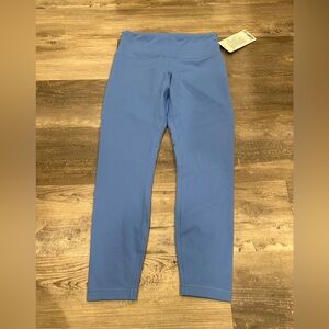 NEW with tags!! Lululemon Wunder Train High-Rise Tight 25" Pool Party Sz 10